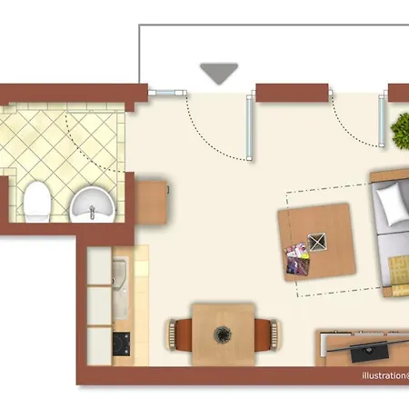 Haus Juliane, Sandstrand Apartament